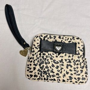 Betsay Johnson Animal Print Clutch